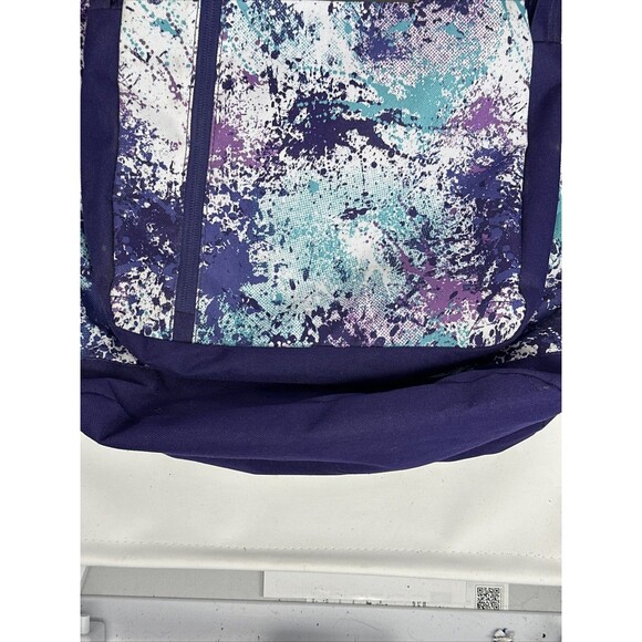 Trans By JanSport Tie Dizzle 17" Backpack Laptop Sleeve 4 Zippered Compartments - Picture 6 of 6